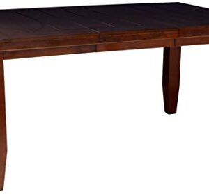 ACME Birch Veneer Dining Table, Country Cherry Finish