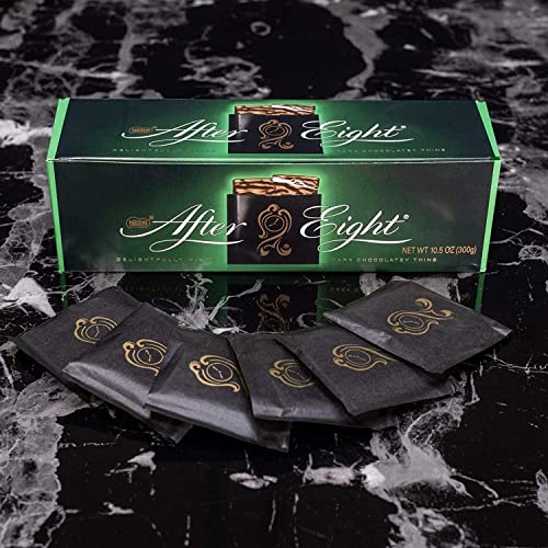 Nestle After Eight, Dark Mint Thins (30 Mints - 300g/10.5oz, PACK - 3) From Canada