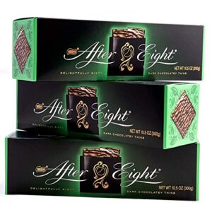 Nestle After Eight, Dark Mint Thins (30 Mints - 300g/10.5oz, PACK - 3) From Canada