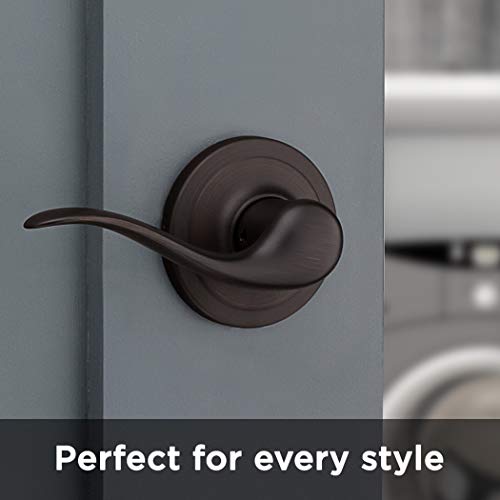 Kwikset Tustin Hall/Closet Lever in Venetian Bronze - 97200-778