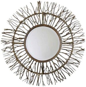 uttermost 13705 josiah woven mirror