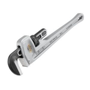 RIDGID 23498 Model RC-1625 Aluminum Ratchet Action 1/8" to 1-5/8" Plastic Pipe And Tubing Cutter, Silver & RIDGID 31100 Model 818 Aluminum Straight Pipe Wrench, 18-inch Plumbing Wrench