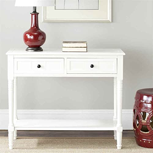 Safavieh American Homes Collection Samantha Distressed/Cream 2-Drawer Console Table