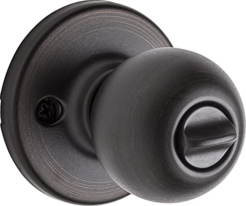 Kwikset 94002-928 Polo Entry Knob Featuring Smartkey Re-Key Security, Venetian Bronze