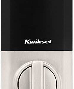 Kwikset 9270CNT-514S Kwikset 9270CNT-S SmartCode Deadbolts Touchscreen Single Cylinder Keyless Entry Deadbolt with UL Fire Rating and Smartkey Technology