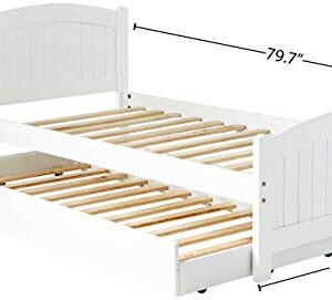 Poundex Beds, White