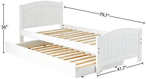 Poundex Beds, White