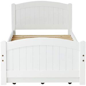 Poundex Beds, White