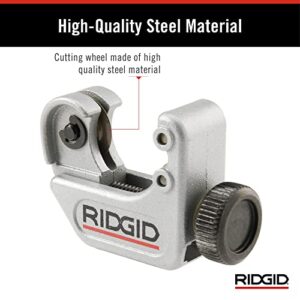 RIDGID 32985 Model 104 Close Quarters Tubing Cutter, 3/16-inch to 15/16-inch Tube Cutter