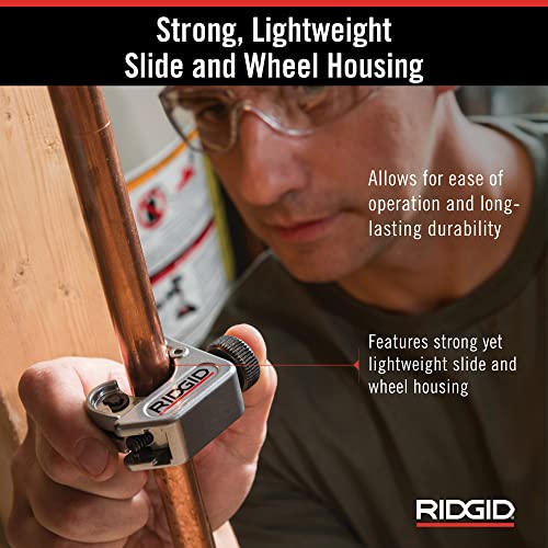 RIDGID 32985 Model 104 Close Quarters Tubing Cutter, 3/16-inch to 15/16-inch Tube Cutter