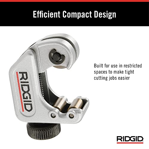 RIDGID 32985 Model 104 Close Quarters Tubing Cutter, 3/16-inch to 15/16-inch Tube Cutter