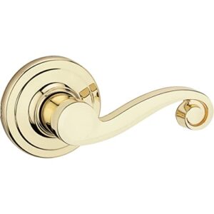 kwikset 97200-780 lido hall/closet door lever, polished brass