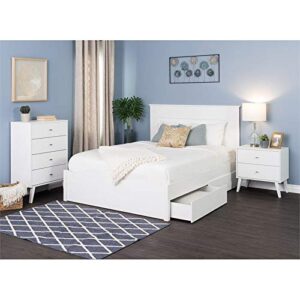 Prepac Milo 2-drawer Nightstand, White