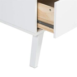 Prepac Milo 2-drawer Nightstand, White