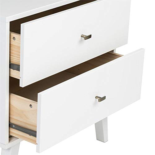 Prepac Milo 2-drawer Nightstand, White