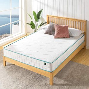 zinus 10 inch tight top spring mattress / innerspring mattress / certipur-us certified / mattress-in-a-box, full