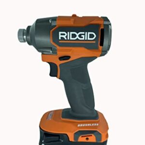 RIDGID 18V Brushless 1/2-inch Hammer Drill and 1/4 -inch Impact Driver Kit (2) 2.0 Ah Batteries and Charger R92091SB