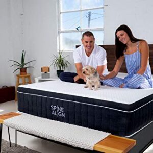 13.5" Luxury Hybrid Mattress - A Mattress Designed for Every Body - American Made - 100 Night Sleep Trial - Dr. Approved (Medium, Twin)