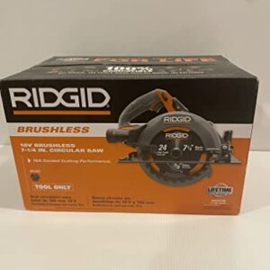 18V Brushless Cordless 7-1/4 in. Circular Saw, Black, Grey, Orange