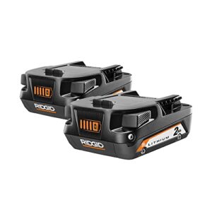 Ridgid 18-Volt Lithium-Ion Dual Port Sequential Charger Kit with (2) 4.0 Ah Batteries and (2) 2.0 Ah Batteries