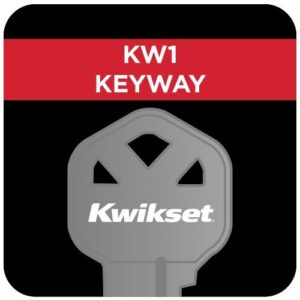 Kwikset 158 Round Single Cylinder Deadbolt featuring SmartKey in Satin Nickel