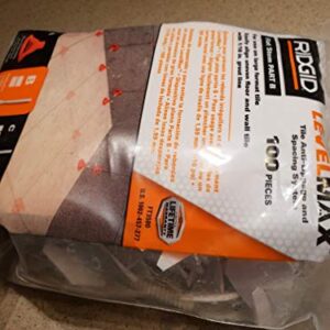 Ridgid LevelMax tile anti-lippage and spacing system 100