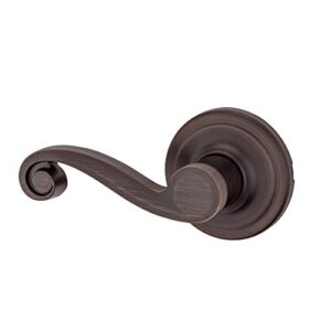 kwikset 97880-688 lido left-handed half-dummy lever, venetian bronze