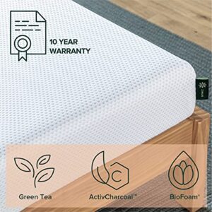 ZINUS 6 Inch Green Tea Cooling Gel Memory Foam Mattress / Cooling Gel Foam / Pressure Relieving / CertiPUR-US Certified / Bed-in-a-Box, Full