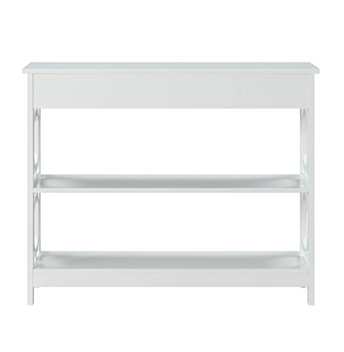 Convenience Concepts Omega 1 Drawer Console Table, White