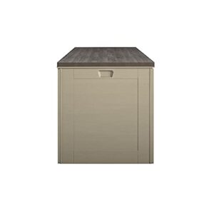 Cosco Outdoor Living 88180BTN1E Cosco Outdoor Patio, Extra Large, 180 Gallons, Tan Deck Storage Box