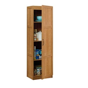 Sauder Miscellaneous Storage Cabinet, L: 17.99" x W: 13.94" x H: 60.00", Highland Oak Finish