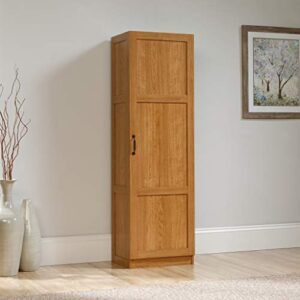 Sauder Miscellaneous Storage Cabinet, L: 17.99" x W: 13.94" x H: 60.00", Highland Oak Finish