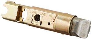 kwikset 6-way adjustable deadlatch in polished brass