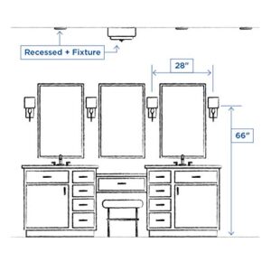 Progress Lighting P300080-104 Judson Bath & Vanity, Nickel