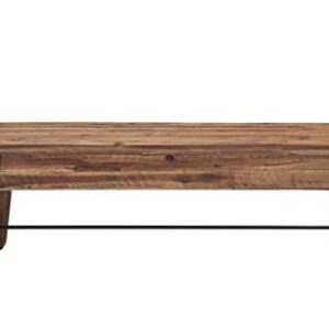 Alaterre Furniture Durango 60" L Wood Entryway/Dining Bench