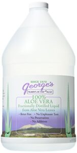 george’s aloe vera liquid supplement, 128 oz