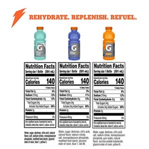 Gatorade Thirst Quencher, Fierce Variety Pack 2.0, 20 Fl Oz (Pack of 12)