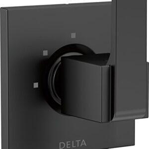 Delta Faucet T11867-BL Ara 3-Setting 2-Port Diverter Trim, Matte Black