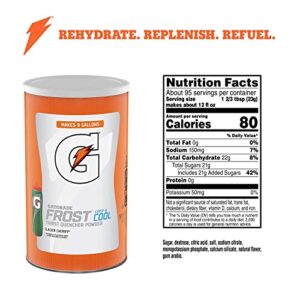 Gatorade Thirst Quencher Powder, Glacier Cherry, 76.5 oz Canister