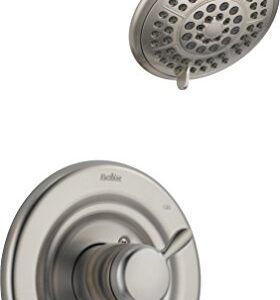 Delta Faucet Lahara 17 Series Dual-Function Shower Trim Kit with 5-Spray Touch-Clean Shower Head, Stainless T17238-SS (Valve Not Included)