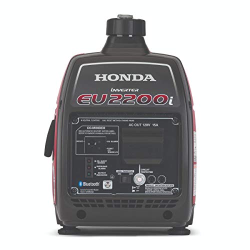 Honda 664240 EU2200i 2200 Watt Portable Inverter Generator with Co-Minder