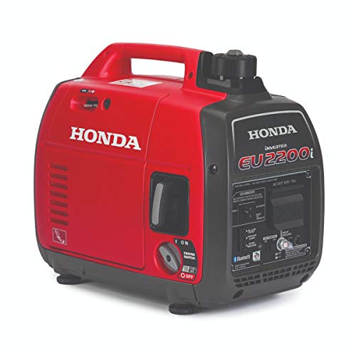 Honda EU2200i 2200-Watt 120-Volt Super Quiet Portable Inverter Generator with CO-Minder - 49-State