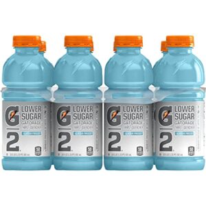 gatorade g2 thirst quencher, glacier freeze, 20 fl oz bottles (8 count)