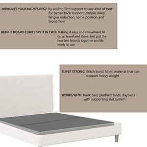 Mayton Bunkie Board for Mattress/Bed Support, Twin (Set of 2), Grey