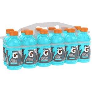 gatorade thirst quencher, frost glacier freeze, 12 fl oz (pack of 12)
