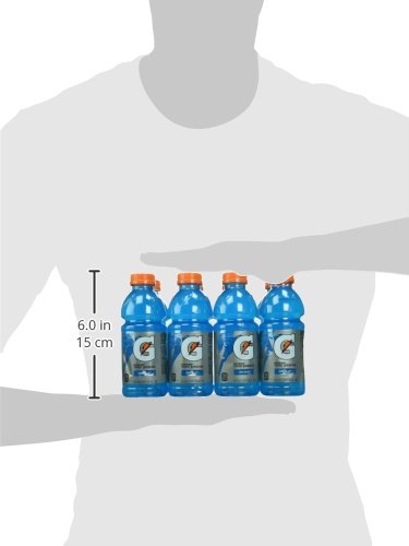 Gatorade Wide Mouth Cool Blue, 20 Fl Oz (pack of 8)