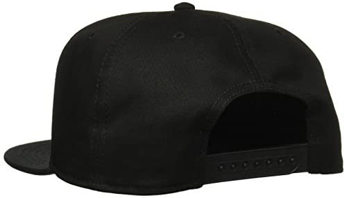 Buckle-Down Men's Snapback Hat-Honda Logo Weave Black/White, Multicolor, One Size Fits Most