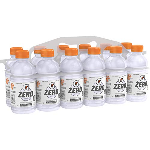 Gatorade G Zero Thirst Quencher, Glacier Cherry, 12 Ounce Bottles, 12 Count