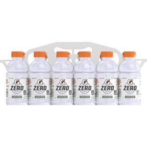 Gatorade G Zero Thirst Quencher, Glacier Cherry, 12 Ounce Bottles, 12 Count