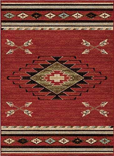 Mayberry Rugs area rug, 5'3"x7'3", Red